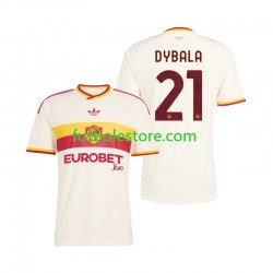 Segunda Equipación del AS Roma Paulo Dybala 21 2026-2027 Manga Corta para Hombre