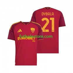 Primera Equipación del AS Roma Paulo Dybala 21 2026-2027 Manga Corta para Hombre