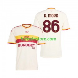 Segunda Equipación del AS Roma Rodrigo Mora 86 2026-2027 Manga Corta para Hombre