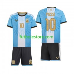 Primera Equipación del Argentina Lionel Messi 10 Special 2026-2027 Manga Corta para Niño (Camiseta y pantalón)