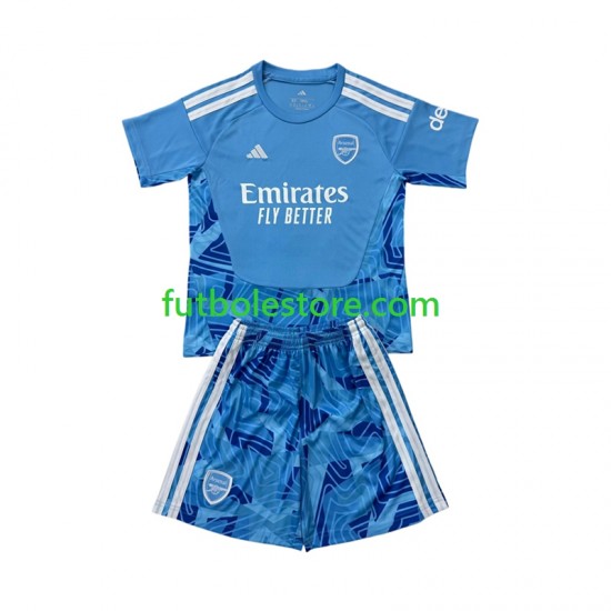 Cuarta Equipación del Arsenal Portero 2026-2027 Manga Corta para Niño (Camiseta y pantalón)