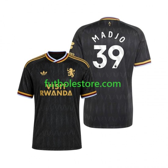 Segunda Equipación del Aston Villa Brian Madjo 39 2026-2027 Manga Corta para Hombre