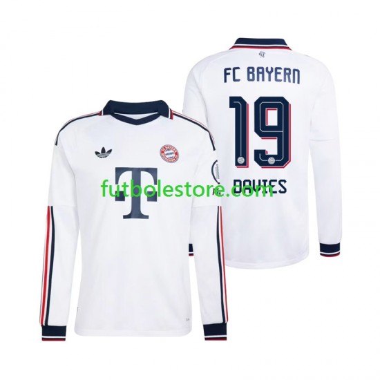 Segunda Equipación del Bayern de Múnich Alphonso Davies 19 2026-2027 ML para Hombre