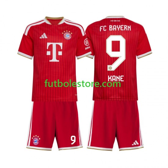 Primera Equipación del Bayern de Múnich Harry Kane 9 2026-2027 Manga Corta para Niño (Camiseta y pantalón)