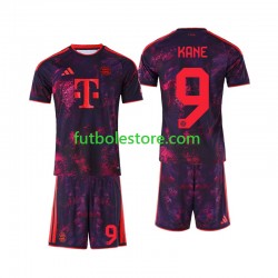 Tercera Equipación del Bayern de Múnich Harry Kane 9 2026-2027 Manga Corta para Niño (Camiseta y pantalón)