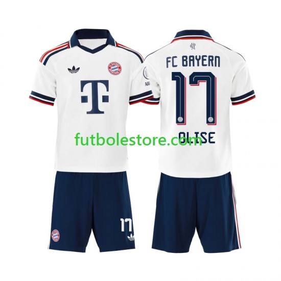 Segunda Equipación del Bayern de Múnich Michael Olise 17 2026-2027 Manga Corta para Niño (Camiseta y pantalón)