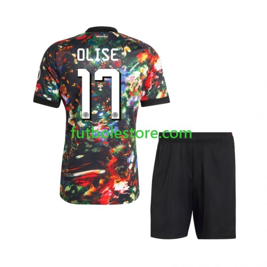 Primera Equipación del Bayern de Múnich Michael Olise 17 Oktoberfest 2026-2027 Manga Corta para Niño (Camiseta y pantalón)