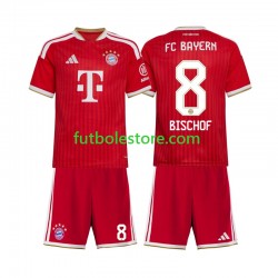 Primera Equipación del Bayern de Múnich Tom Bischof 8 2026-2027 Manga Corta para Niño (Camiseta y pantalón)