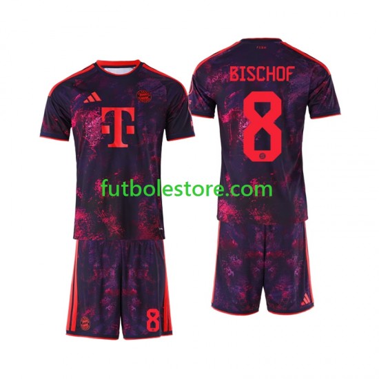 Tercera Equipación del Bayern de Múnich Tom Bischof 8 2026-2027 Manga Corta para Niño (Camiseta y pantalón)