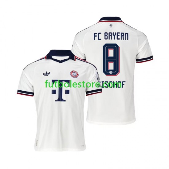 Segunda Equipación del Bayern de Múnich Tom Bischof 8 2026-2027 Manga Corta para Hombre