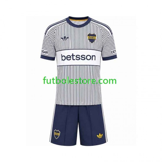 Segunda Equipación del CA Boca Juniors 2026-2027 Manga Corta para Niño (Camiseta y pantalón)