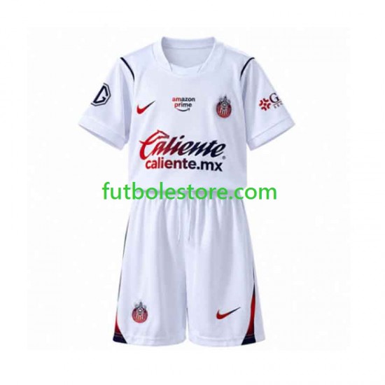 Segunda Equipación del CD Guadalajara 2026-2027 Manga Corta para Niño (Camiseta y pantalón)