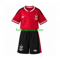 Tercera Equipación del CR Flamengo 2026-2027 Manga Corta para Niño (Camiseta y pantalón)
