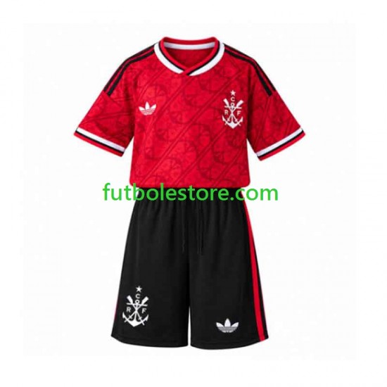 Tercera Equipación del CR Flamengo 2026-2027 Manga Corta para Niño (Camiseta y pantalón)