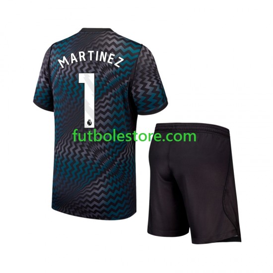 Primera Equipación del Chelsea Portero Emiliano Martinez 1 2026-2027 Manga Corta para Niño (Camiseta y pantalón)