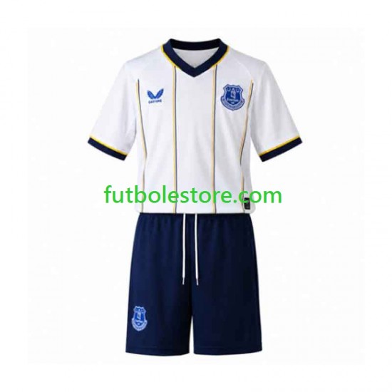 Segunda Equipación del Everton 2026-2027 Manga Corta para Niño (Camiseta y pantalón)