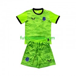 Primera Equipación del Everton Portero 2026-2027 Manga Corta para Niño (Camiseta y pantalón)