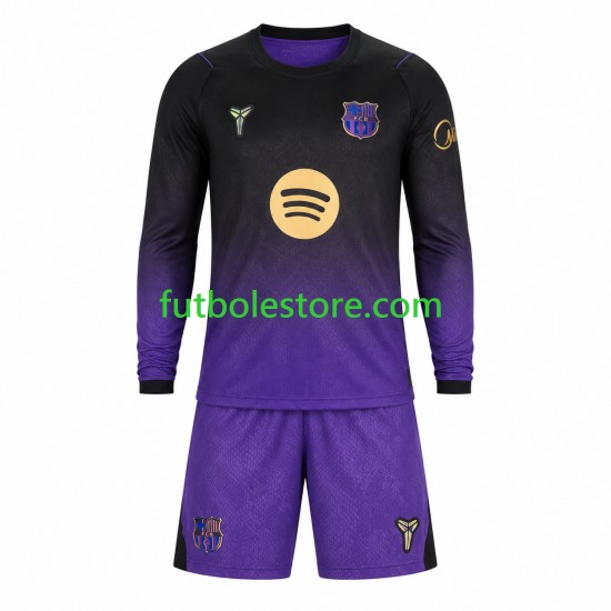Segunda Equipación del FC Barcelona 2026-2027 ML para Niño (Camiseta y pantalón)