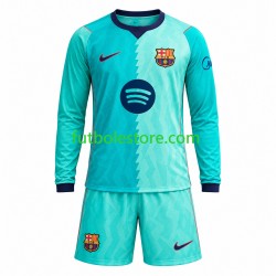 Tercera Equipación del FC Barcelona 2026-2027 ML para Niño (Camiseta y pantalón)