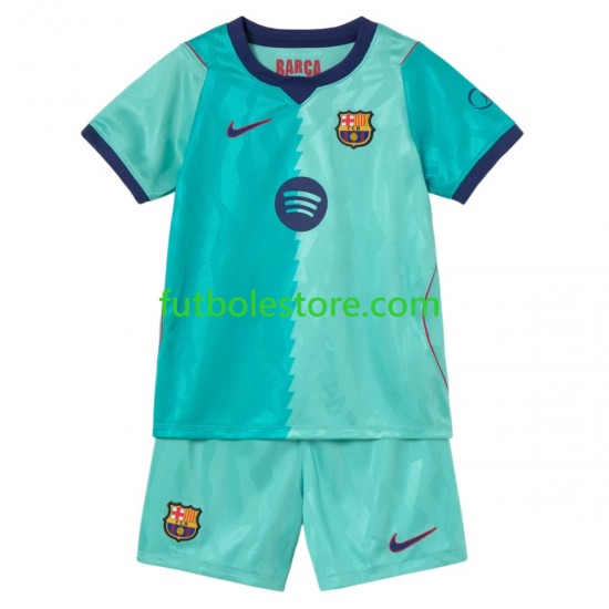Tercera Equipación del FC Barcelona 2026-2027 Manga Corta para Niño (Camiseta y pantalón)