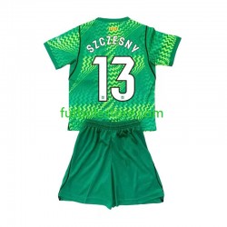 Primera Equipación del FC Barcelona Portero Wojciech Szczesny 13 2026-2027 Manga Corta para Niño (Camiseta y pantalón)