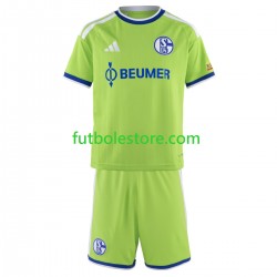 Tercera Equipación del Schalke 04 FC 2026-2027 Manga Corta para Niño (Camiseta y pantalón)