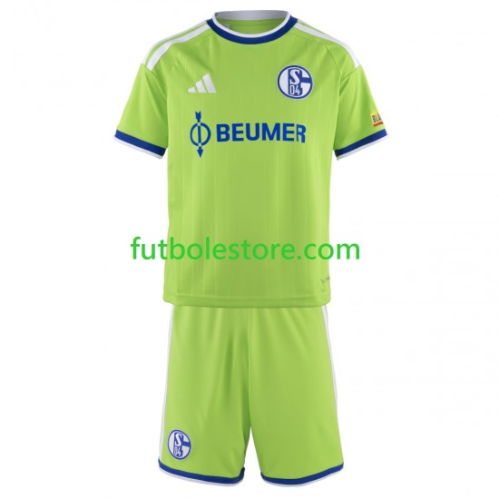 Tercera Equipación del Schalke 04 FC 2026-2027 Manga Corta para Niño (Camiseta y pantalón)