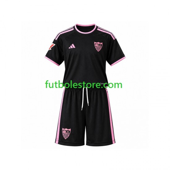 Tercera Equipación del Sevilla FC 2026-2027 Manga Corta para Niño (Camiseta y pantalón)