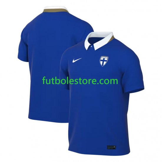 Segunda Equipación del Finlandia 2026 Manga Corta para Hombre
