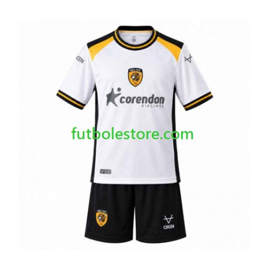 Segunda Equipación del Hull City 2026-2027 Manga Corta para Niño (Camiseta y pantalón)