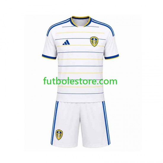 Primera Equipación del Leeds United 2026-2027 Manga Corta para Niño (Camiseta y pantalón)