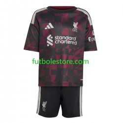 Tercera Equipación del Liverpool 2026-2027 Manga Corta para Niño (Camiseta y pantalón)