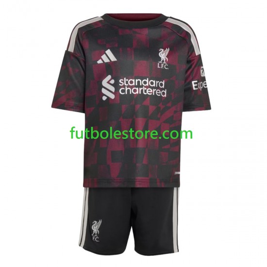 Tercera Equipación del Liverpool 2026-2027 Manga Corta para Niño (Camiseta y pantalón)
