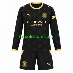 Segunda Equipación del Manchester City 2026-2027 ML para Niño (Camiseta y pantalón)