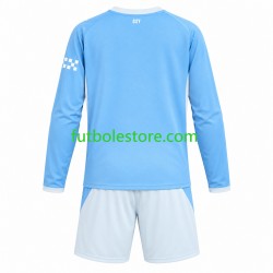 Primera Equipación del Manchester City 2026-2027 ML para Niño (Camiseta y pantalón)