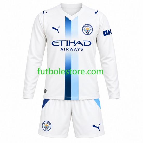 Tercera Equipación del Manchester City 2026-2027 ML para Niño (Camiseta y pantalón)