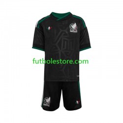 Tercera Equipación del México 2026 Manga Corta para Niño (Camiseta y pantalón)