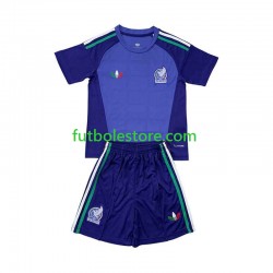 Segunda Equipación del México Portero 2026 Manga Corta para Niño (Camiseta y pantalón)
