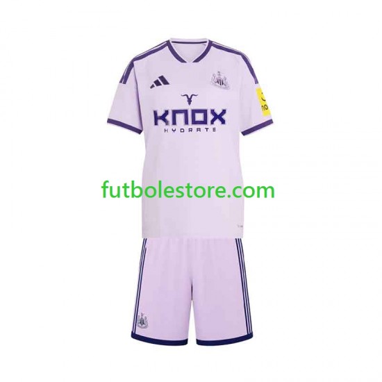 Tercera Equipación del Newcastle United 2026-2027 Manga Corta para Niño (Camiseta y pantalón)