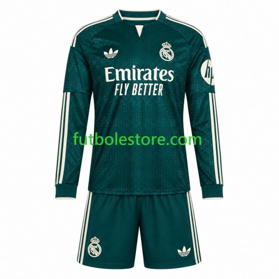 Segunda Equipación del Real Madrid 2026-2027 ML para Niño (Camiseta y pantalón)