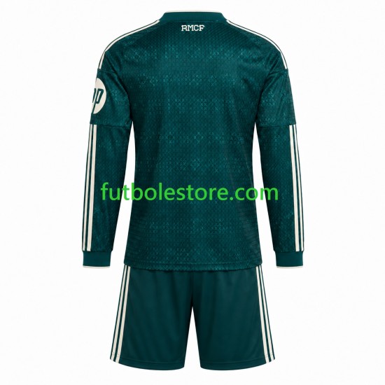 Segunda Equipación del Real Madrid 2026-2027 ML para Niño (Camiseta y pantalón)