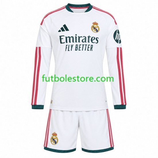 Primera Equipación del Real Madrid 2026-2027 ML para Niño (Camiseta y pantalón)