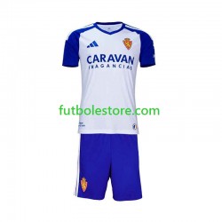 Primera Equipación del Real Zaragoza 2026-2027 Manga Corta para Niño (Camiseta y pantalón)