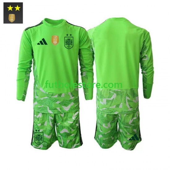 Tercera Equipación del España Portero 2026-2027 ML para Niño (Camiseta y pantalón)