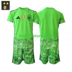 Tercera Equipación del España Portero 2026-2027 Manga Corta para Niño (Camiseta y pantalón)