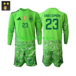 Tercera Equipación del España Portero Unai Simon 23 2026-2027 ML para Niño (Camiseta y pantalón)