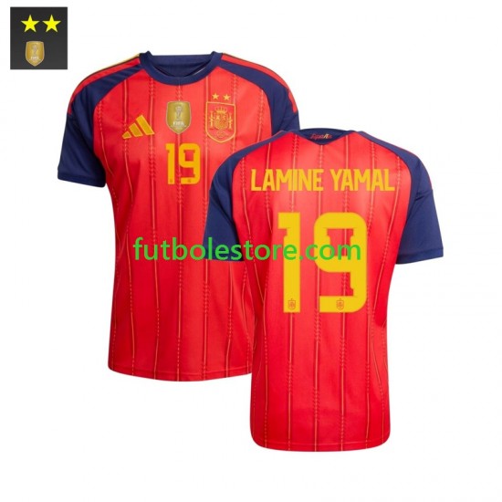 Primera Equipación del España Lamine Yamal 19 2026-2027 Manga Corta para Hombre