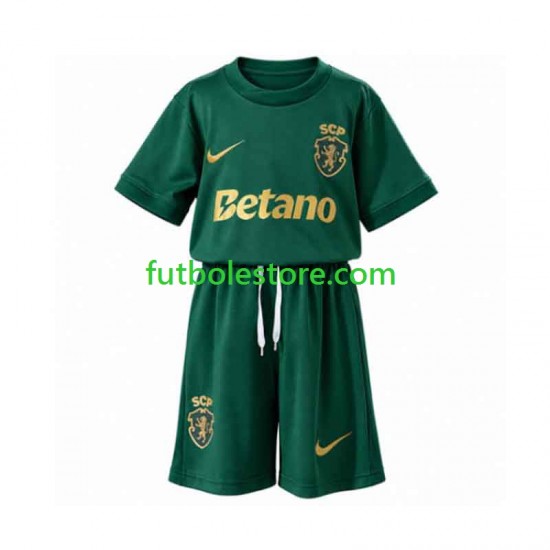 Primera Equipación del Sporting CP Special 2026-2027 Manga Corta para Niño (Camiseta y pantalón)