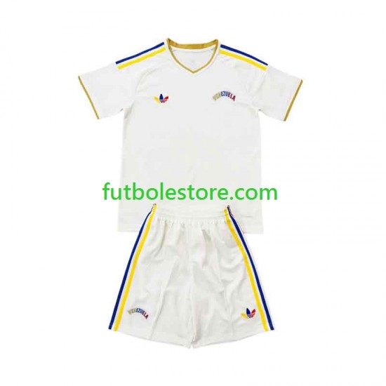 Segunda Equipación del Venezuela 2026 Manga Corta para Niño (Camiseta y pantalón)