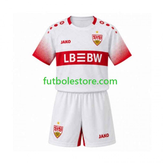 Segunda Equipación del VfB Stuttgart 2026-2027 Manga Corta para Niño (Camiseta y pantalón)